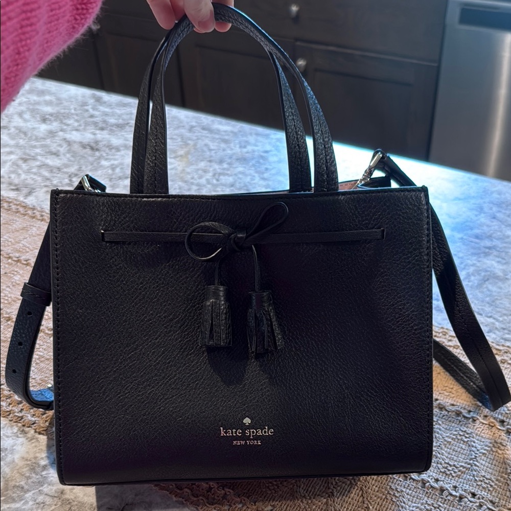 Kate Spade Black Leather Handbag